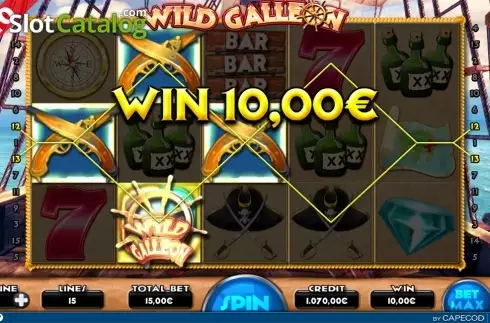 Скрин4. Wild Galleon слот