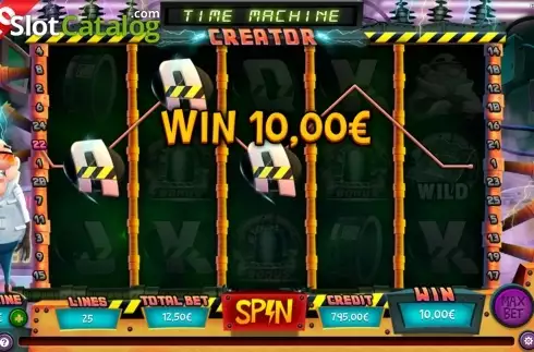 Скрин4. Time Machine Creator слот
