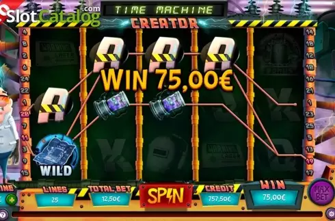 Скрин5. Time Machine Creator слот