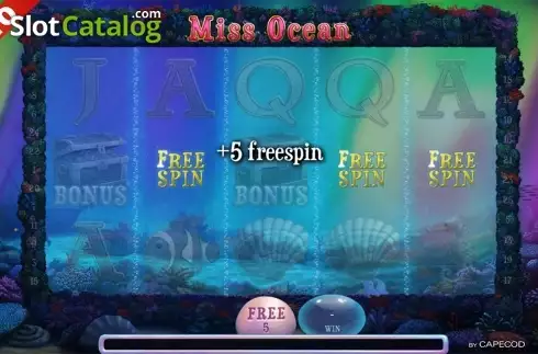 Скрин6. Miss Ocean слот