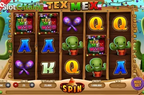 Скрин2. Tex Mex слот