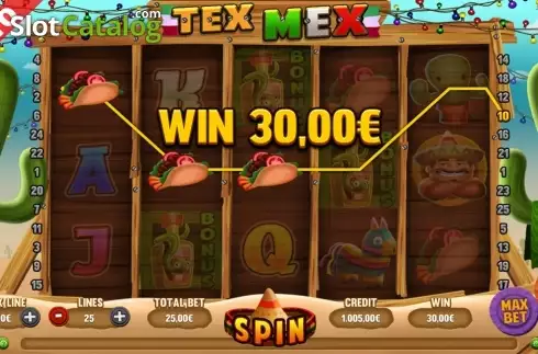 Скрин3. Tex Mex слот