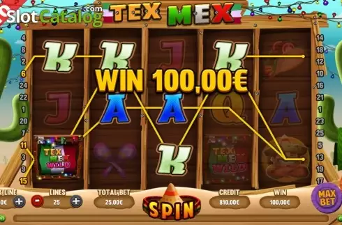 Скрин4. Tex Mex слот