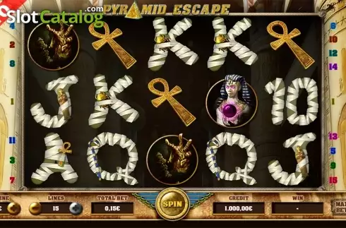 Скрин2. Pyramid Escape слот
