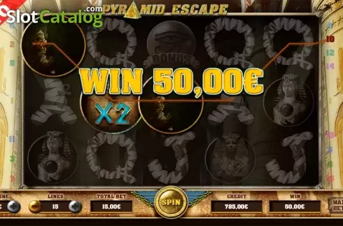 Скрин4. Pyramid Escape слот