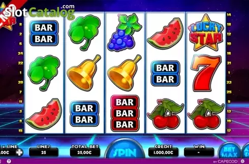 Скрин2. Lucky Star (Capecod Gaming) слот