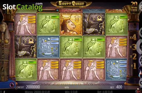 Скрин2. Egypt Quest (Casimi) слот