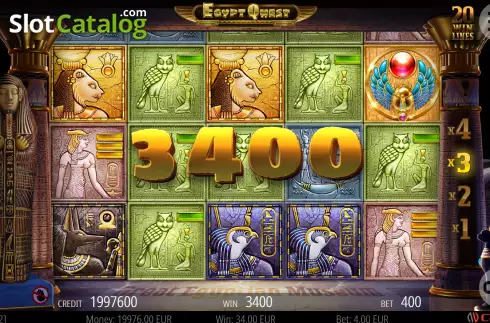 Скрин4. Egypt Quest (Casimi) слот