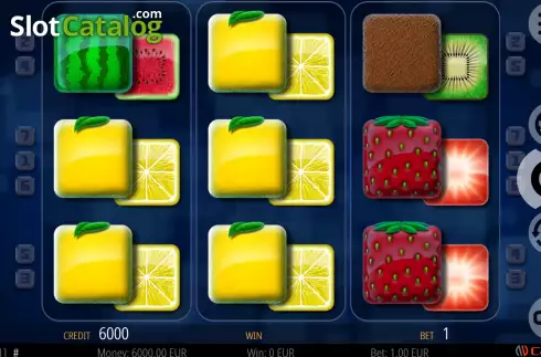 Скрин2. Fruity Square слот