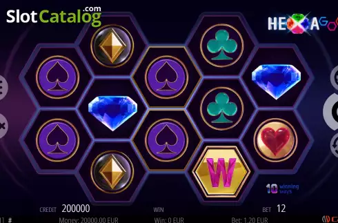 Скрин2. Hexagona слот