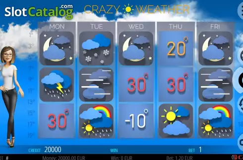 Скрин2. Crazy Weather слот