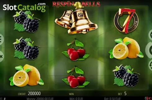 Скрин2. Respin Bells слот