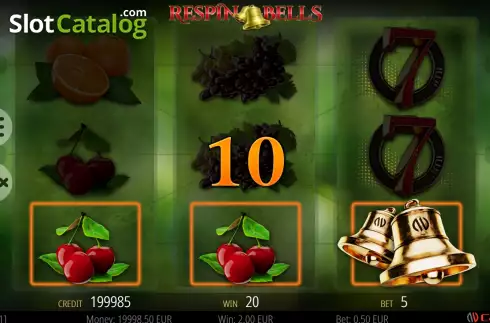 Скрин3. Respin Bells слот
