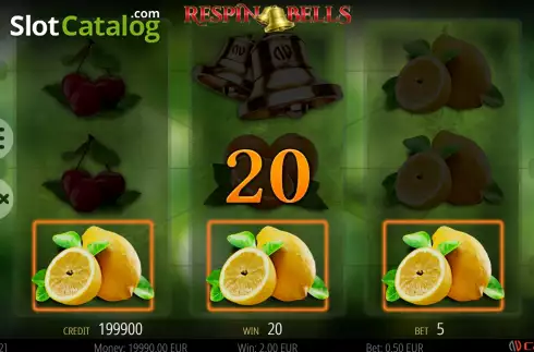 Скрин4. Respin Bells слот