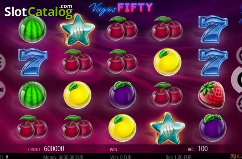 Скрин2. Vegas Fifty слот