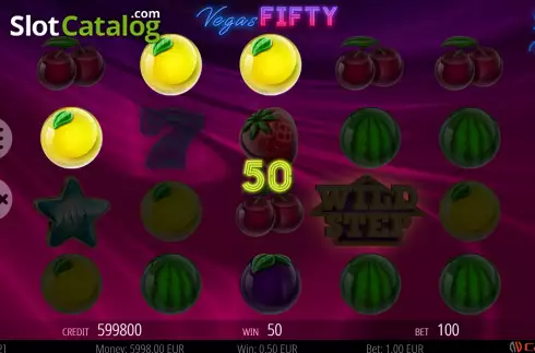 Скрин3. Vegas Fifty слот