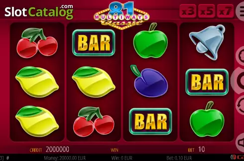 Скрин2. 81 Multiways Classic слот