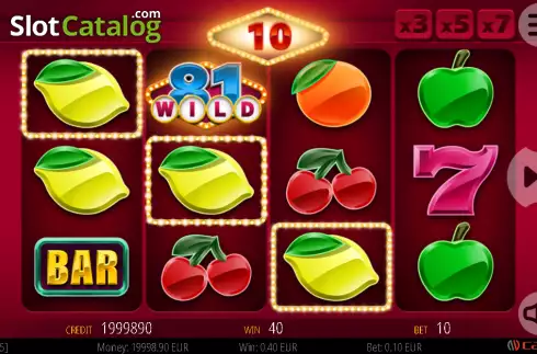 Скрин3. 81 Multiways Classic слот