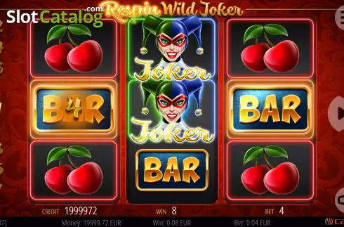 Скрин4. Respin Wild Joker слот