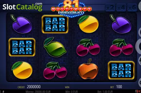 Скрин2. 81 Multiways Premium слот