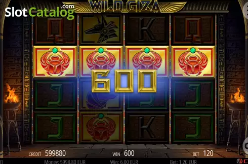 Скрин4. Wild Giza слот