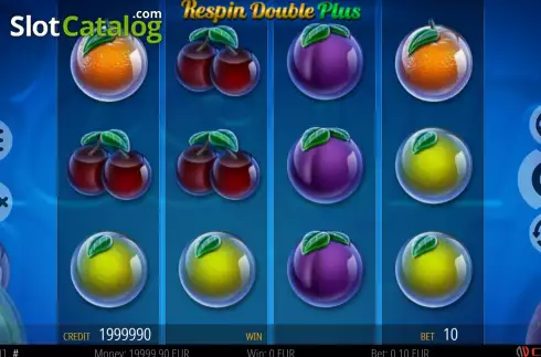 Скрин2. Respin Double Plus слот
