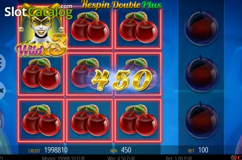 Скрин5. Respin Double Plus слот