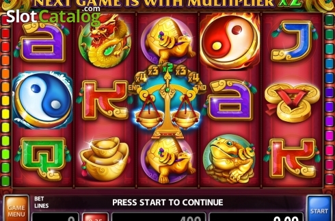Скрин3. Scales of Luck слот