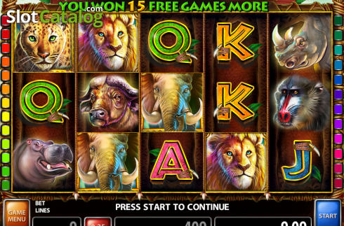 Скрин2. Wild Roar слот
