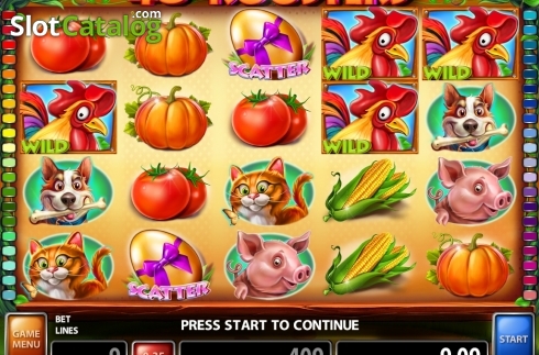Скрин2. 40 Roosters слот