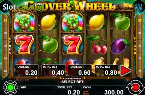 Скрин2. Clover Wheel слот