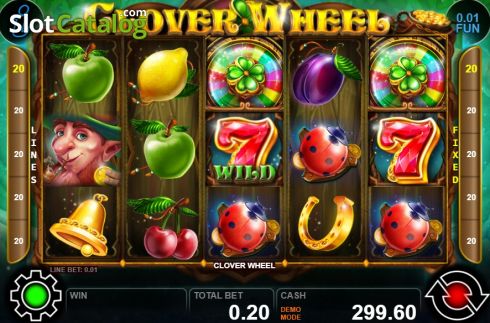 Скрин3. Clover Wheel слот