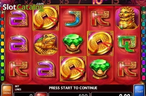 Скрин3. Lucky Coin and Green Diamond слот