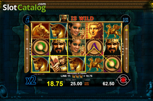 Скрин6. Treasures of Persia слот