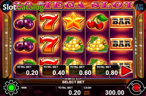 Скрин2. 20 Mega Slot слот