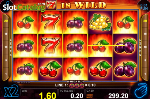 Скрин3. 20 Mega Slot слот