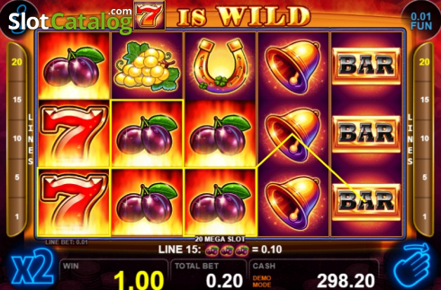 Скрин4. 20 Mega Slot слот