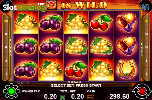 Скрин5. 20 Mega Slot слот