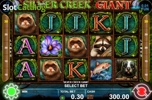 Скрин2. Silver Creek Giant слот