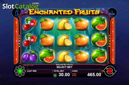 Скрин2. Enchanted Fruits слот