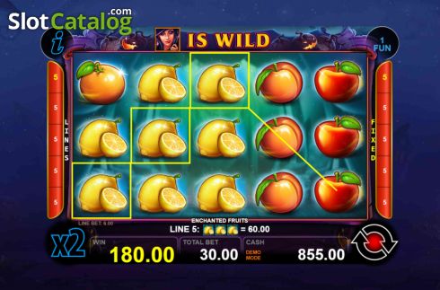Скрин6. Enchanted Fruits слот