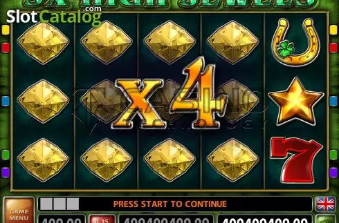 Скрин4. 5X High Jewels слот