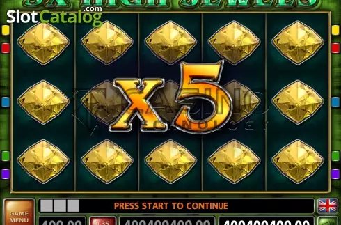 Скрин5. 5X High Jewels слот