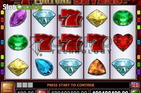 Скрин2. 7 Fortune Sevens слот