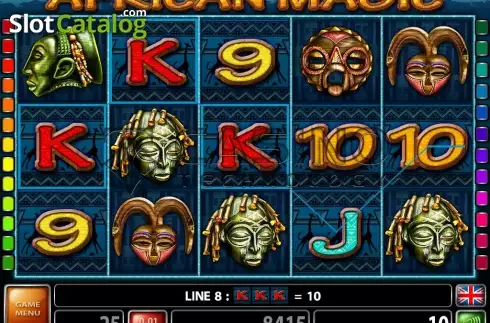 Скрин2. African Magic слот