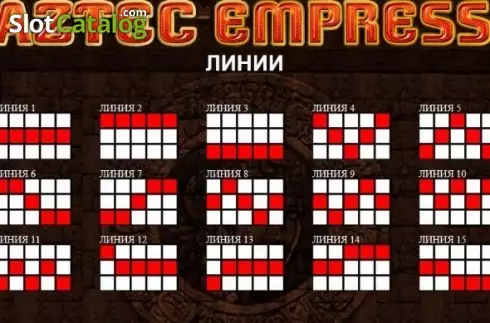 Скрин3. Aztec Empress слот