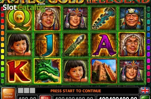 Скрин2. Aztec Gold The Legend слот