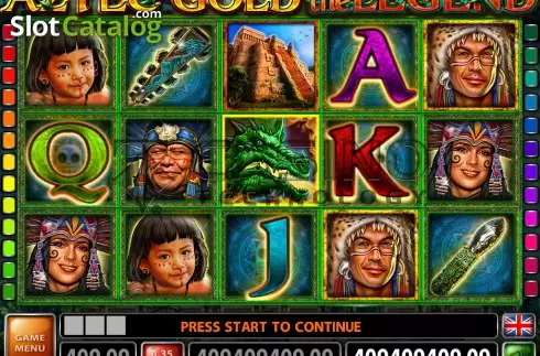 Скрин3. Aztec Gold The Legend слот