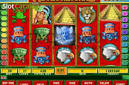 Скрин3. Aztec Returns слот