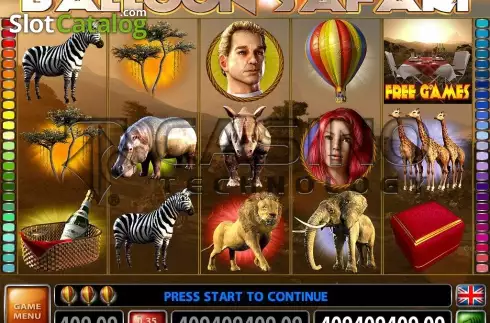 Скрин2. Balloon Safari слот